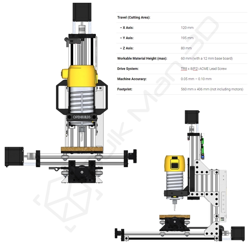 Kit meccanico CNC OpenBuilds M - Woodworking Machinery For Sale recensione e prezzo